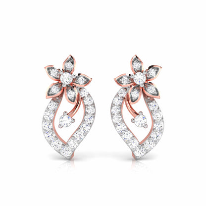 Blossom Leaf Drop Earrings