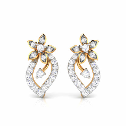 Blossom Leaf Drop Earrings