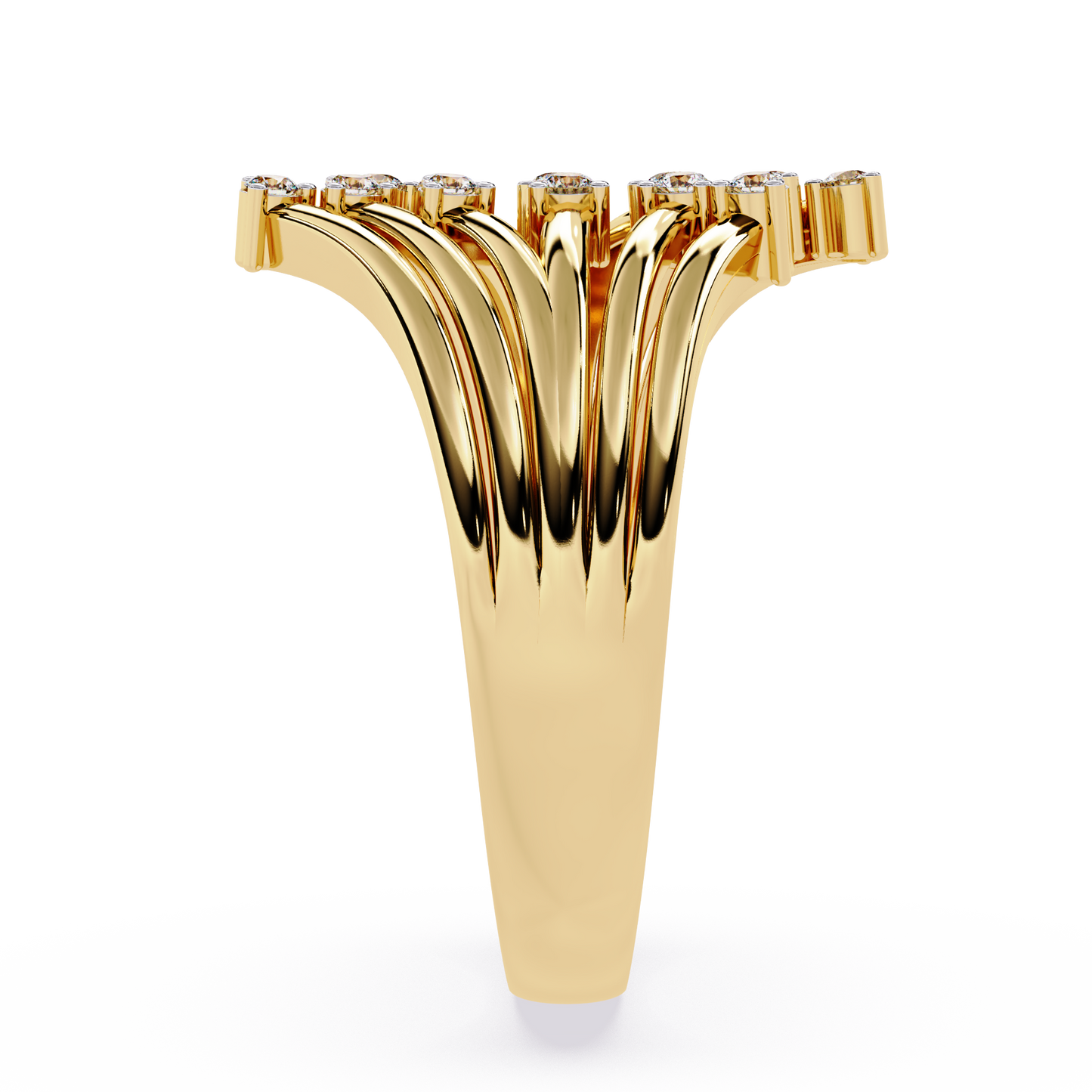 Scattered Multi-Row Ring