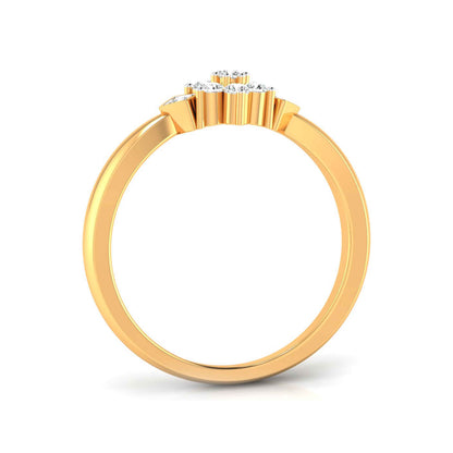 Marquise Blossom Cluster Ring