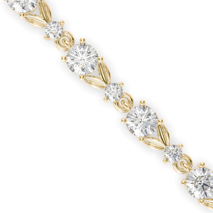 Classic Rose Tennis Bracelet
