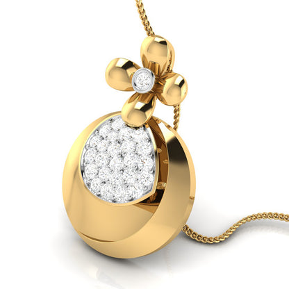 Blossom Disc Pendant