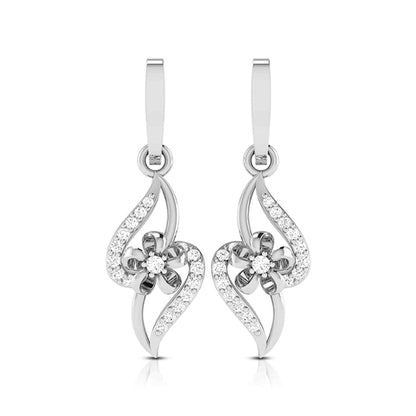 Twist Blossom Drop Earrings