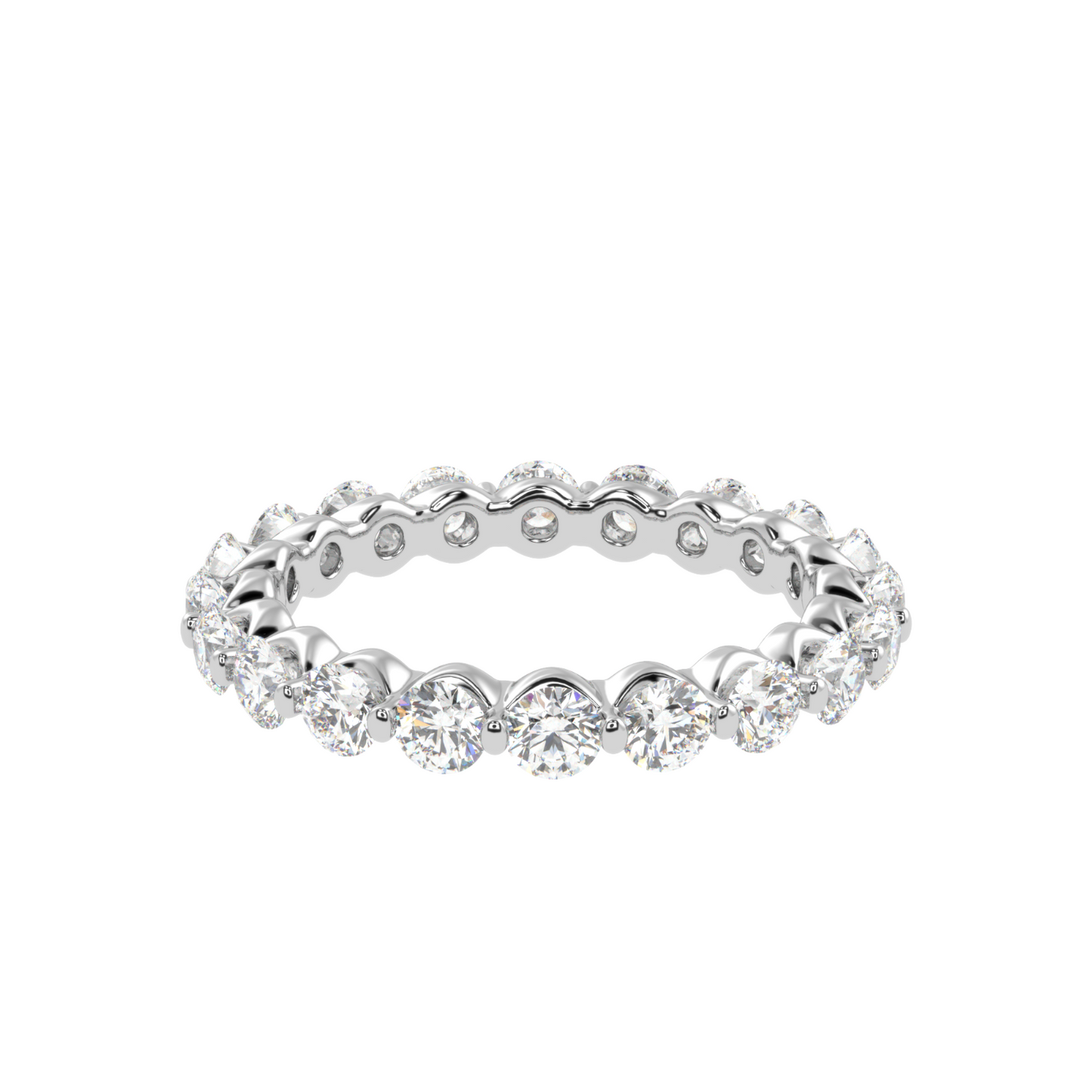 Graduated Eternity Diamond Ring