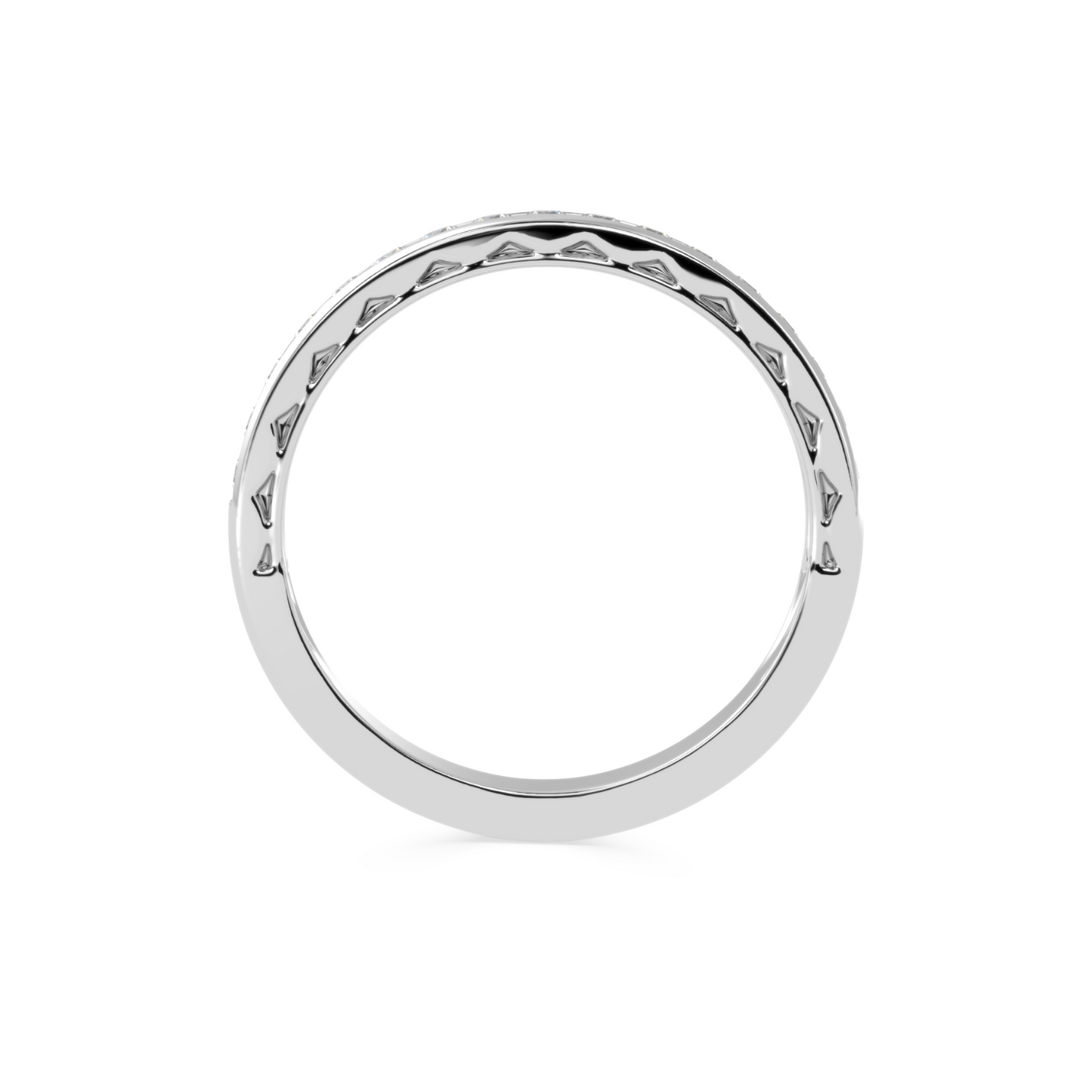 Channel Set Eternity Band