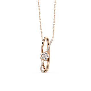 Posy Loop Bloom Chain Pendant