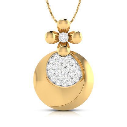 Blossom Disc Pendant