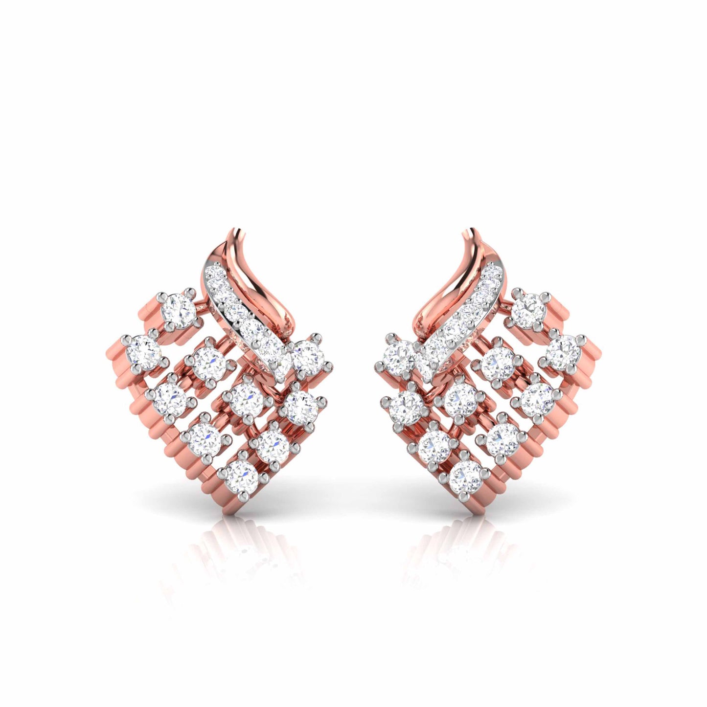 Kite Cluster Stud Earrings