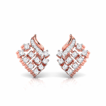 Kite Cluster Stud Earrings