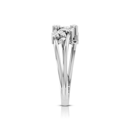 Scattered Blossom Vine Ring