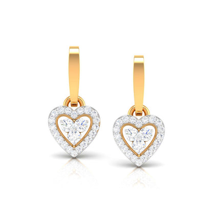 Heart Halo Trio Earrings