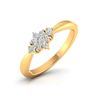 Marquise Blossom Cluster Ring