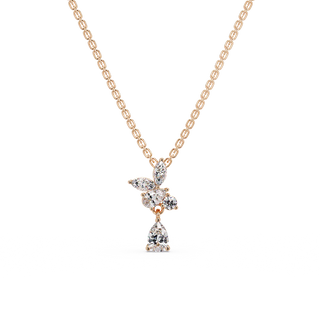 Stepping Stone Trilogy Chain Pendant