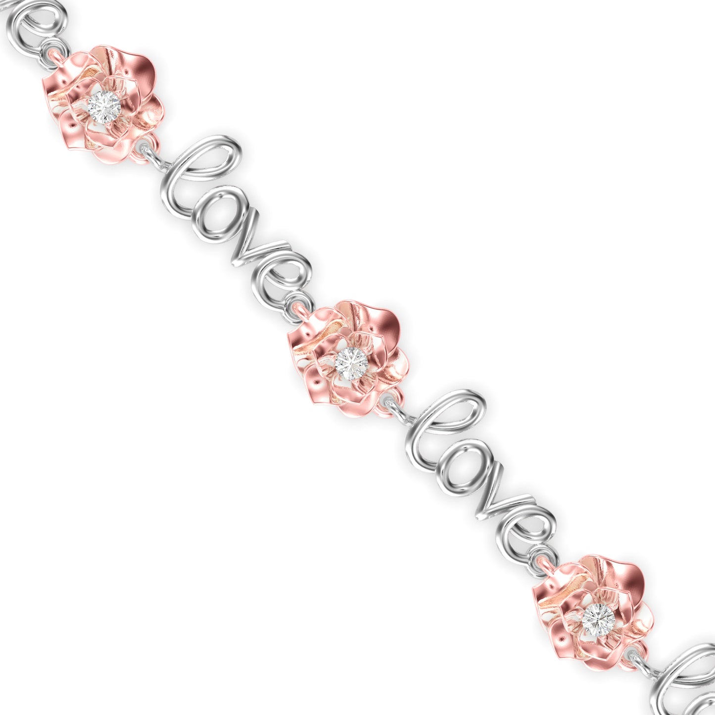 Blossom Love Diamond Bracelet