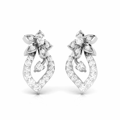 Blossom Leaf Drop Earrings