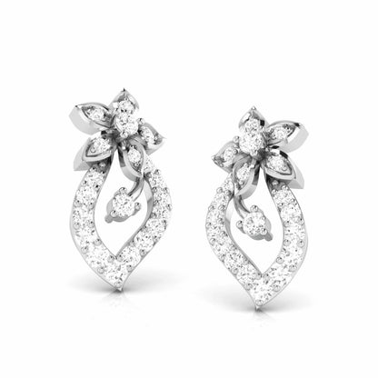 Blossom Leaf Drop Earrings