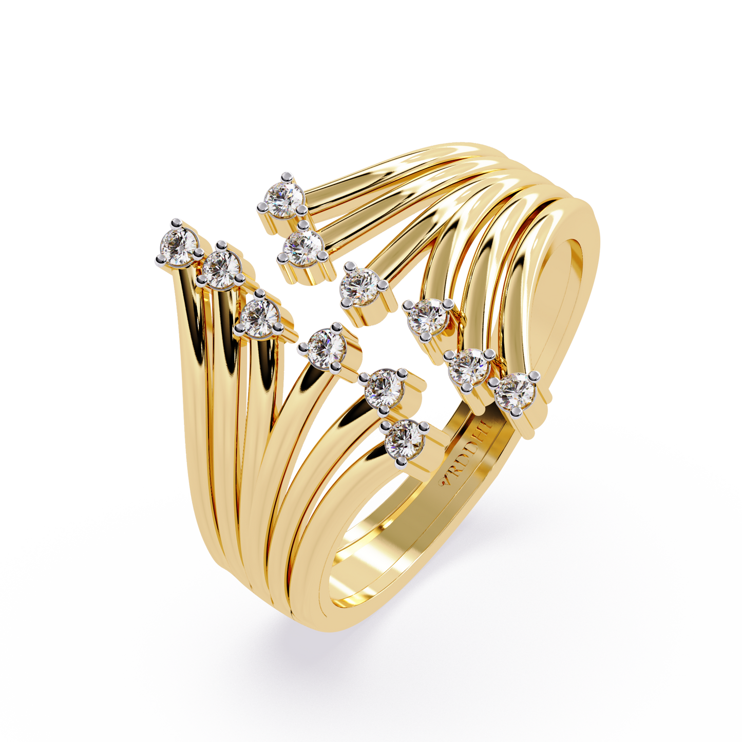 Scattered Multi-Row Ring