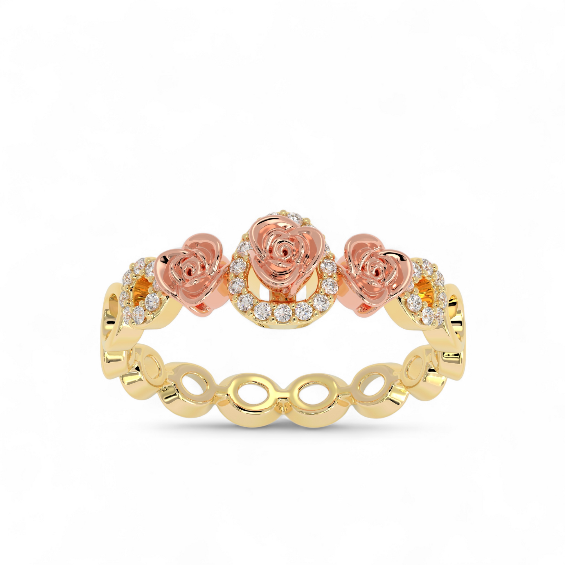 Rose Garden Band Ring - Origine Diamonds lab-grown diamond jewellery