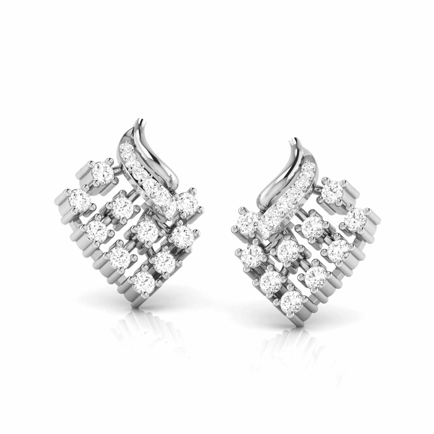 Kite Cluster Stud Earrings