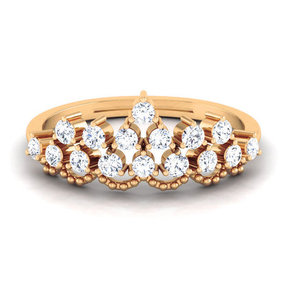 Tiara Cluster Diamond Ring