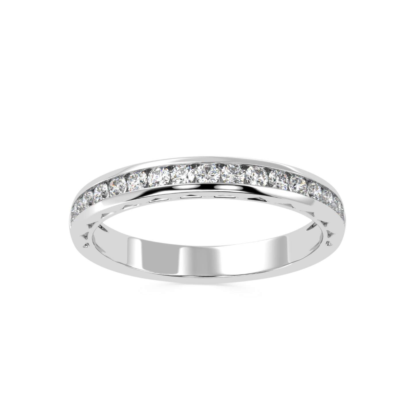 Channel Set Eternity Band