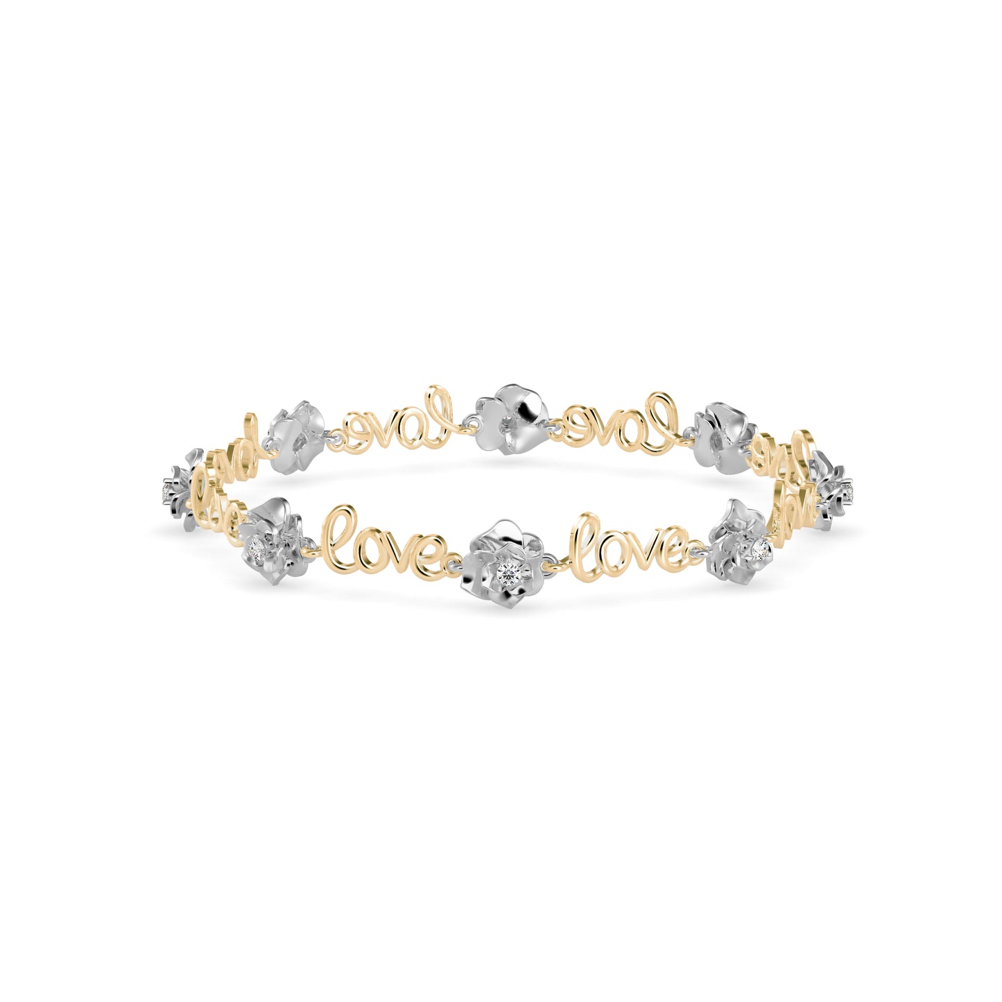 Blossom Love Diamond Bracelet