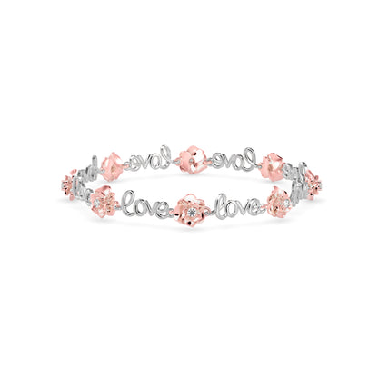 Blossom Love Diamond Bracelet - Origine Diamonds lab-grown diamond jewellery