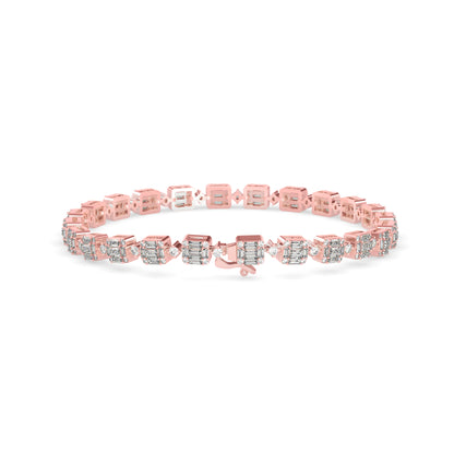 Pavé Link Diamond Bracelet - Origine Diamonds lab-grown diamond jewellery