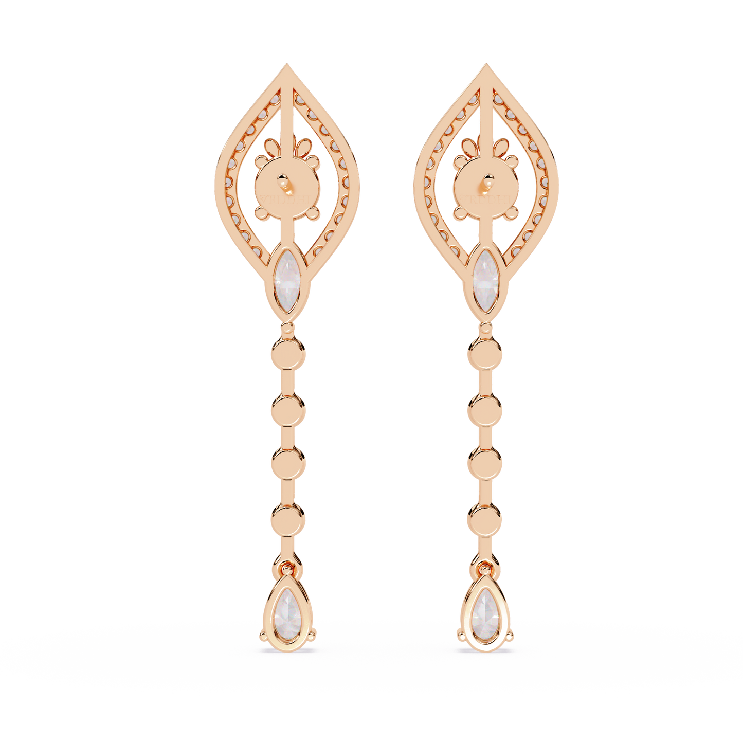 Marquise Cascade Drop Earrings