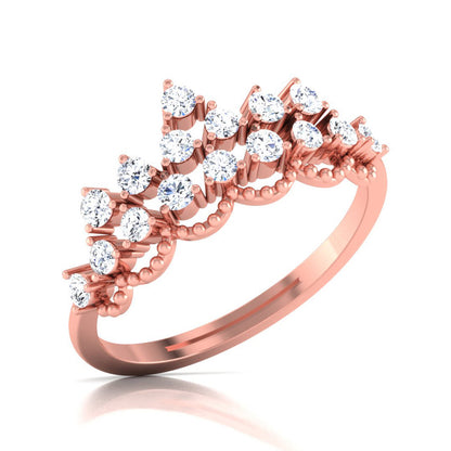 Tiara Cluster Diamond Ring