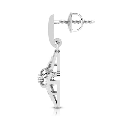 Twist Blossom Drop Earrings