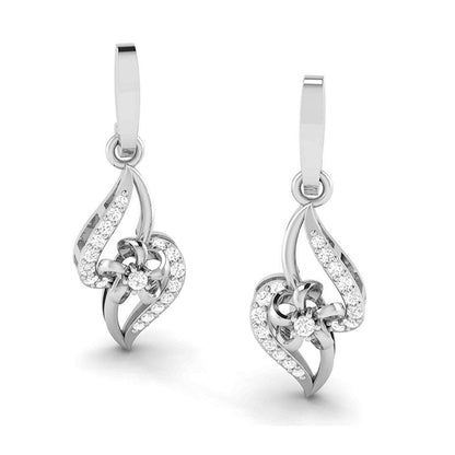 Twist Blossom Drop Earrings