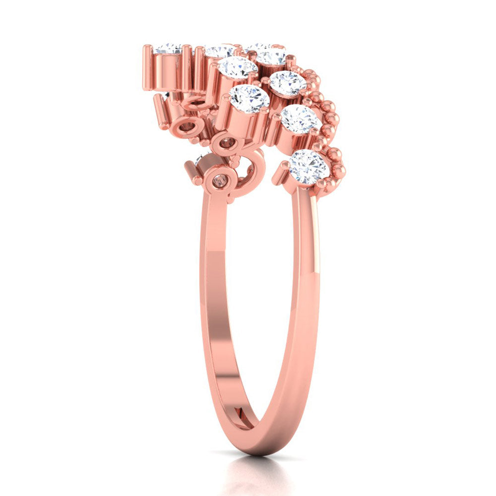 Tiara Cluster Diamond Ring