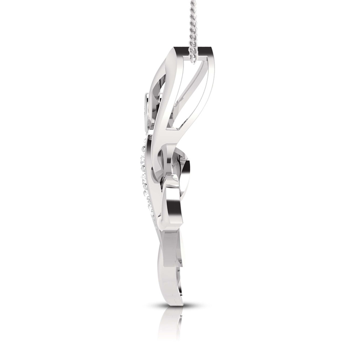 Dragonfly Diamond Pendant