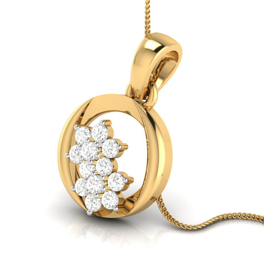 Framed Blossom Pendant
