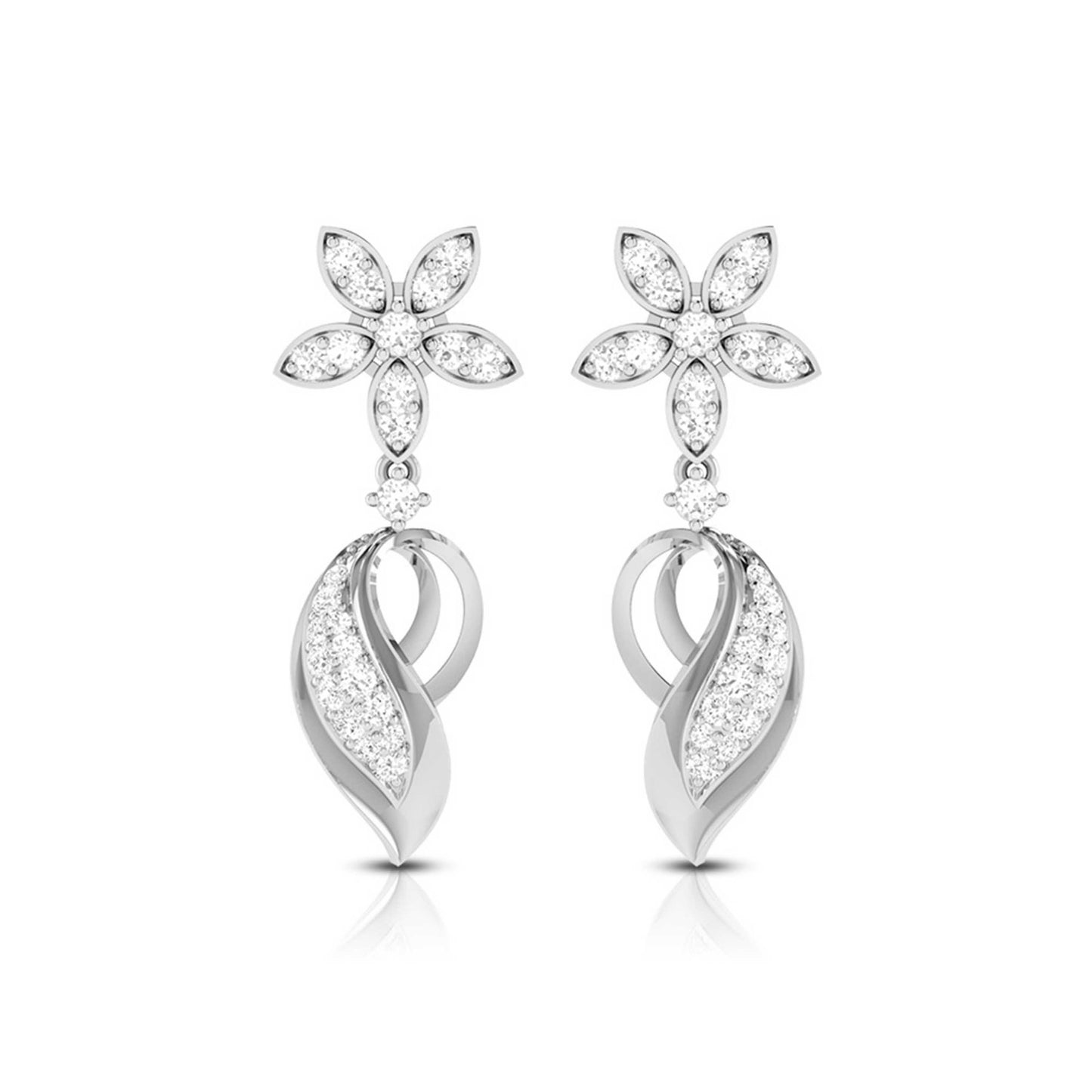 Blossom Flame Drop Earrings