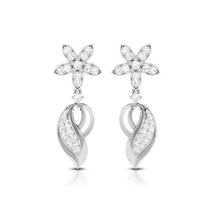 Blossom Flame Drop Earrings