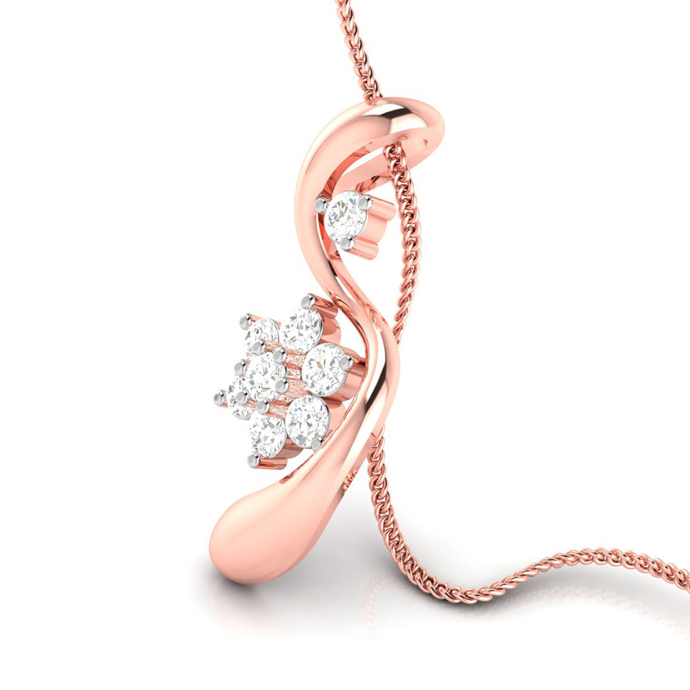 Swirl Blossom Pendant