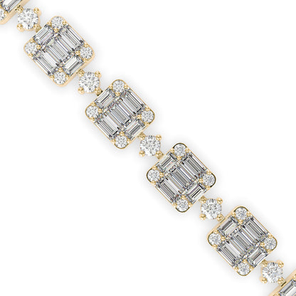 Pavé Link Diamond Bracelet