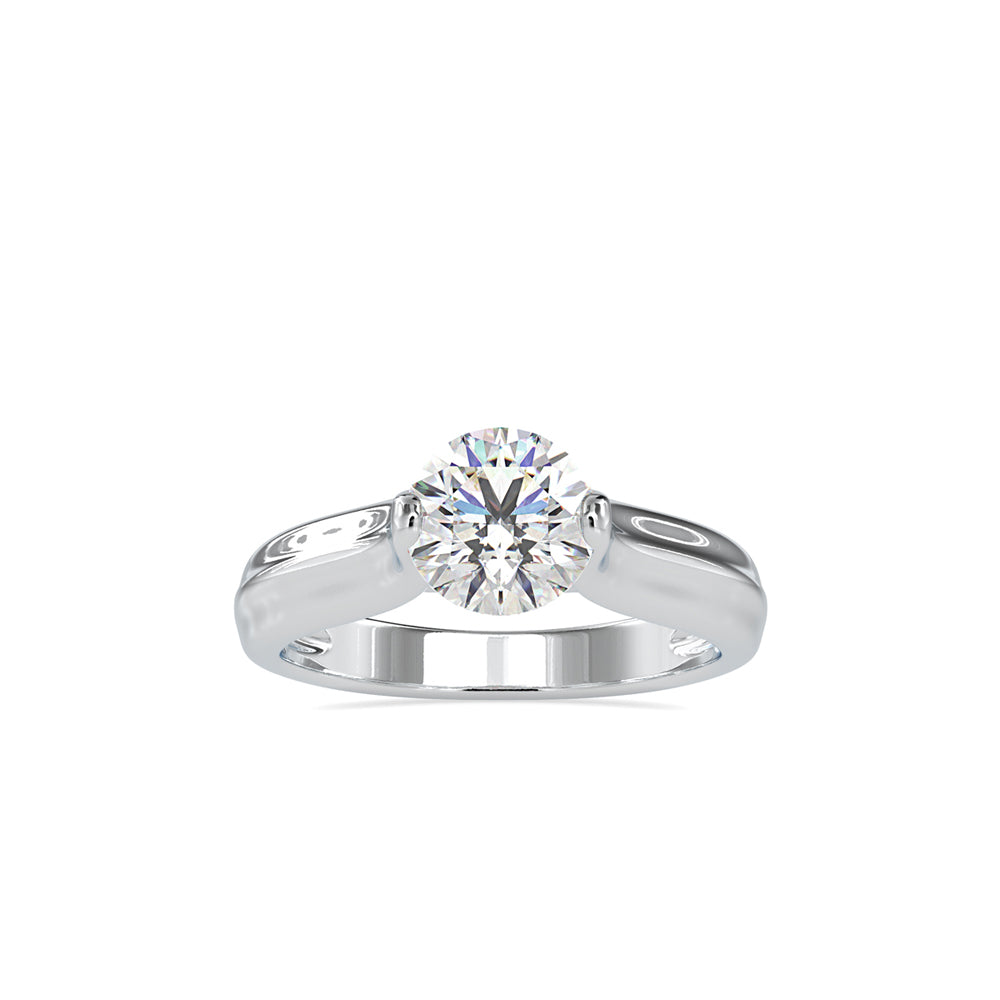 Cathedral Solitaire Ring