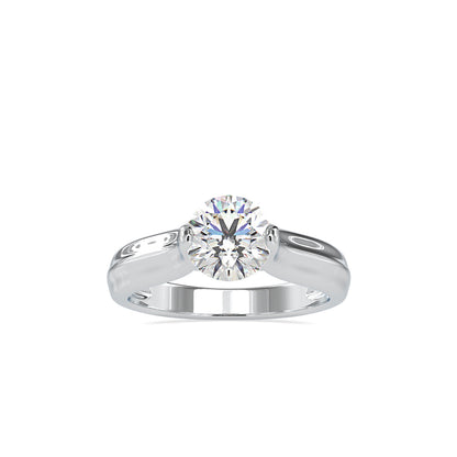 Cathedral Solitaire Ring