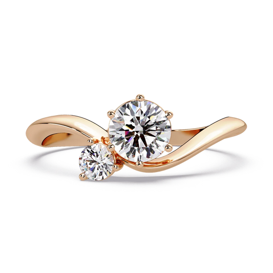 Whispered Embrace Diamond Ring - Origine Diamonds lab-grown diamond jewellery
