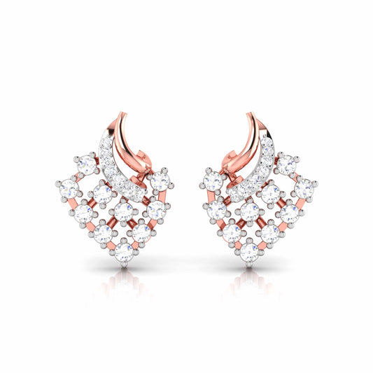 Kite Cluster Stud Earrings
