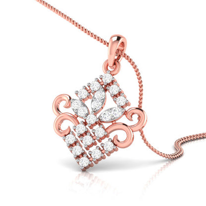 Filigree Kite Cluster Pendant