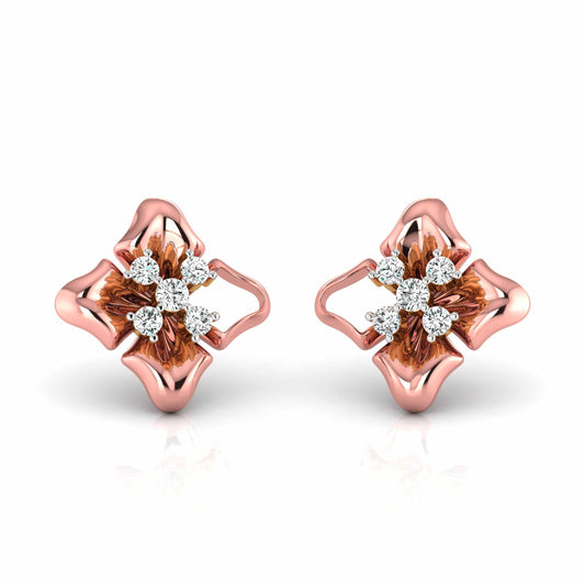 Quatrefoil Blossom Studs