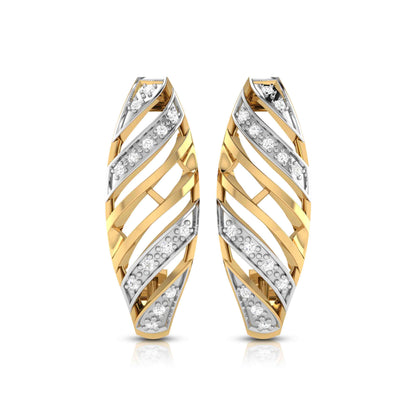 Spiral Cage Hoop Earrings