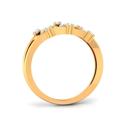 Scattered Blossom Vine Ring
