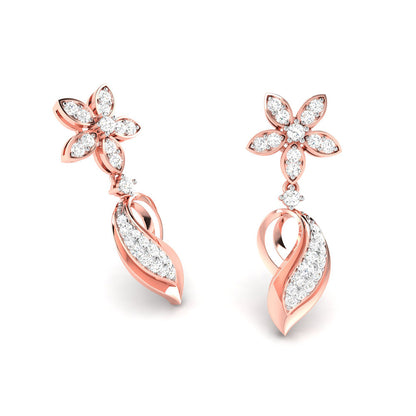 Blossom Flame Drop Earrings