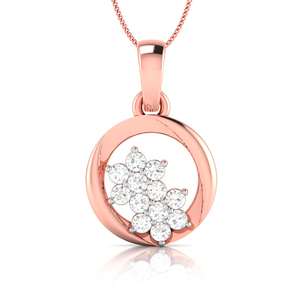 Framed Blossom Pendant