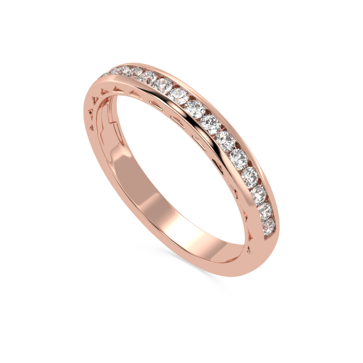 Channel Set Eternity Band